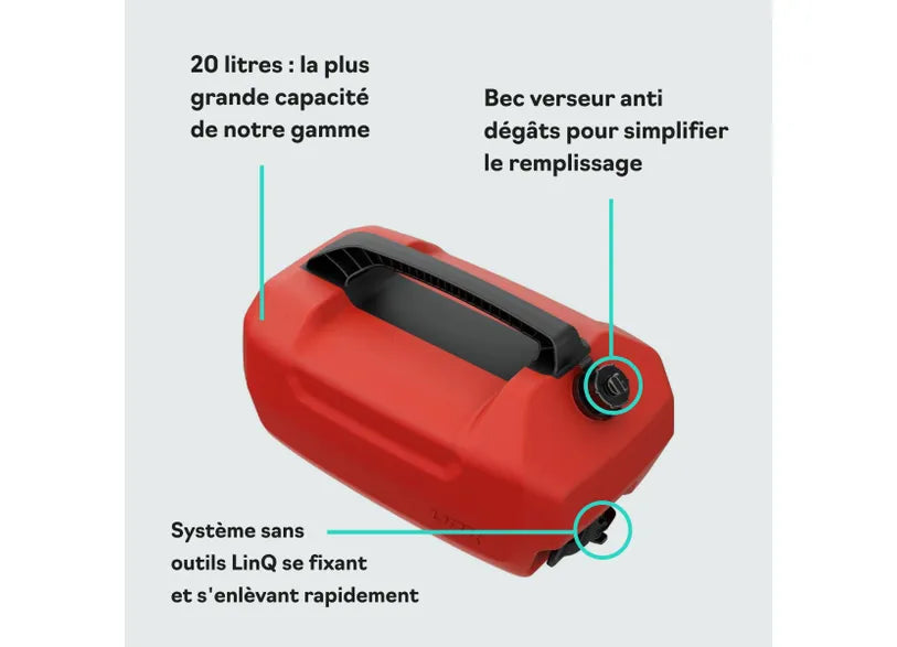 LinQ 5 US Gal (20 L) Fuel Caddy