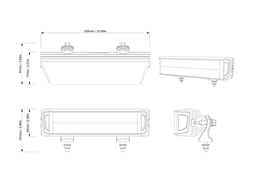 SMART 10'' (25 cm) LED Light Bar
