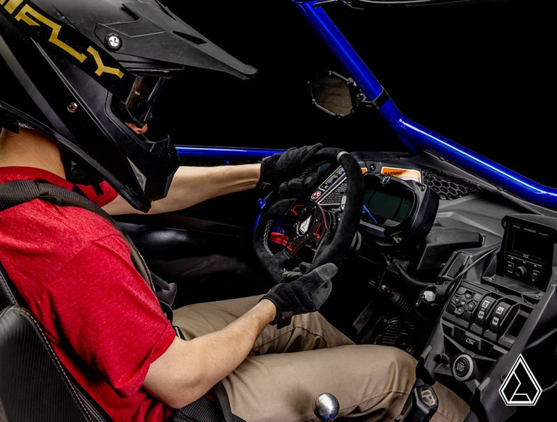 SUEDE BALLISTIC "D" SUEDE UTV STEERING WHEEL