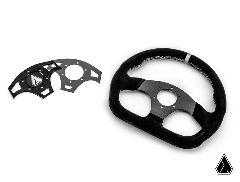 SUEDE BALLISTIC "D" SUEDE UTV STEERING WHEEL
