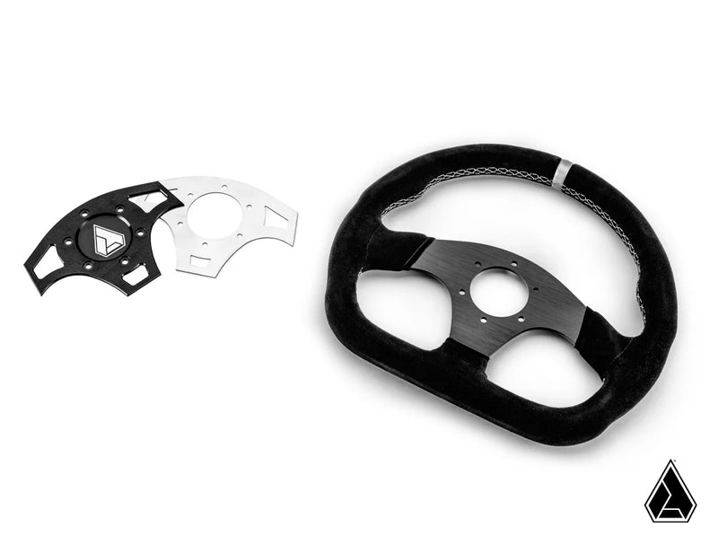 SUEDE BALLISTIC "D" SUEDE UTV STEERING WHEEL