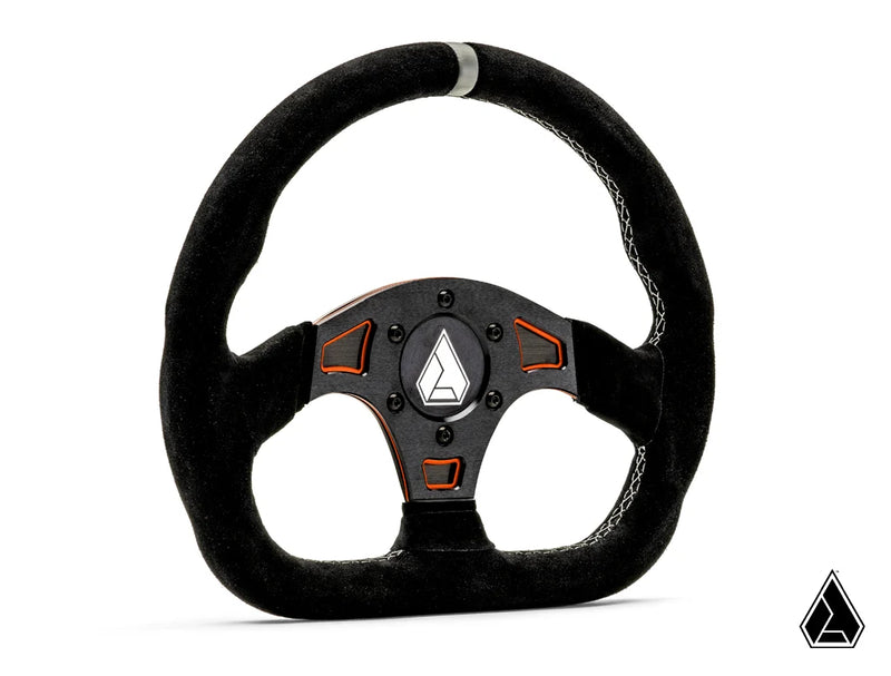 SUEDE BALLISTIC "D" SUEDE UTV STEERING WHEEL