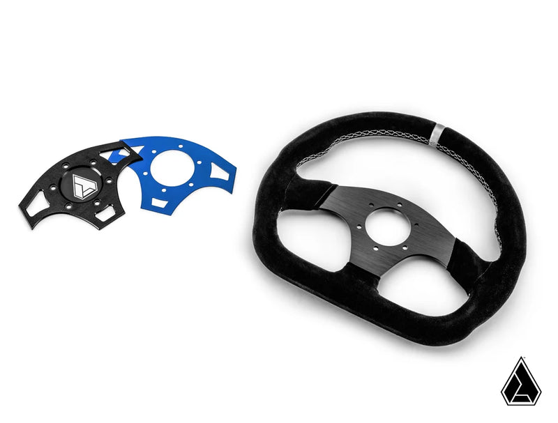SUEDE BALLISTIC "D" SUEDE UTV STEERING WHEEL
