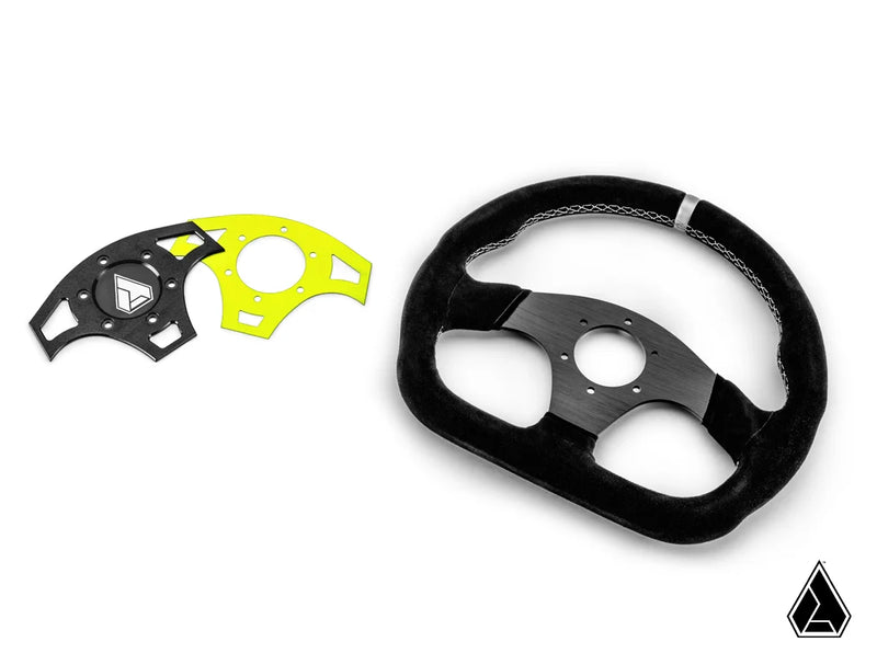 SUEDE BALLISTIC "D" SUEDE UTV STEERING WHEEL