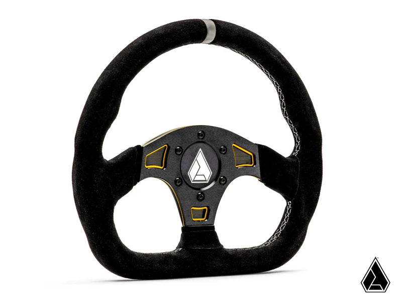 SUEDE BALLISTIC "D" SUEDE UTV STEERING WHEEL