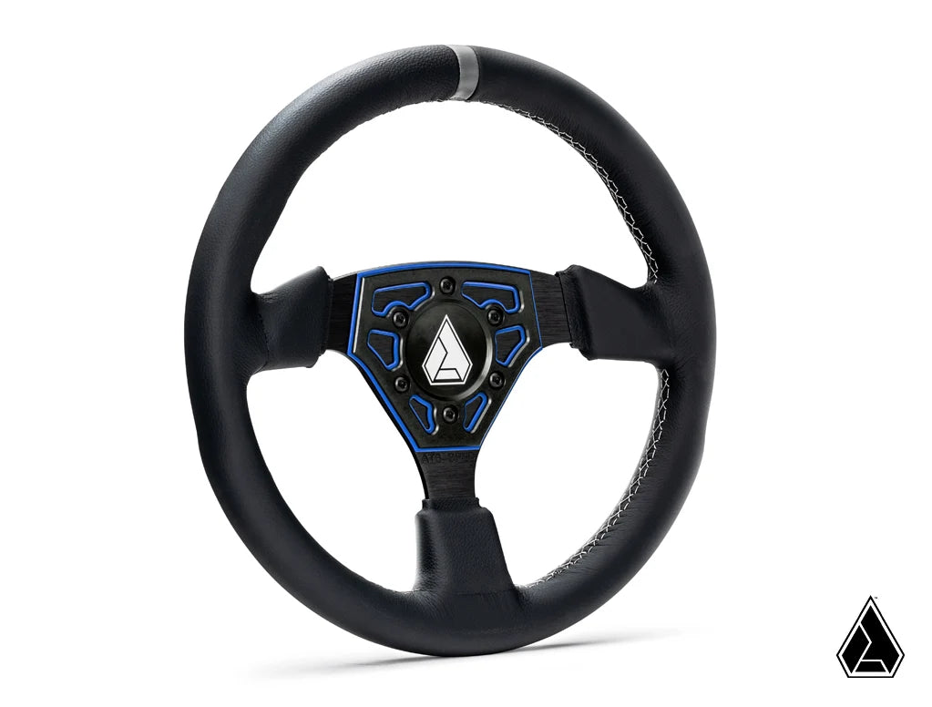 UNIVERSAL NAVIGATOR LEATHER UTV STEERING WHEEL
