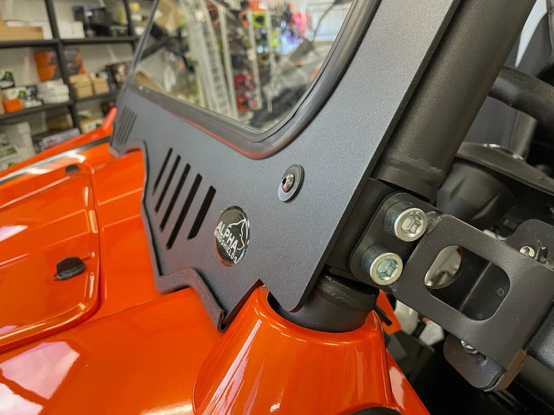 Alpha Windshield CF Moto Z Force 800 Windshield