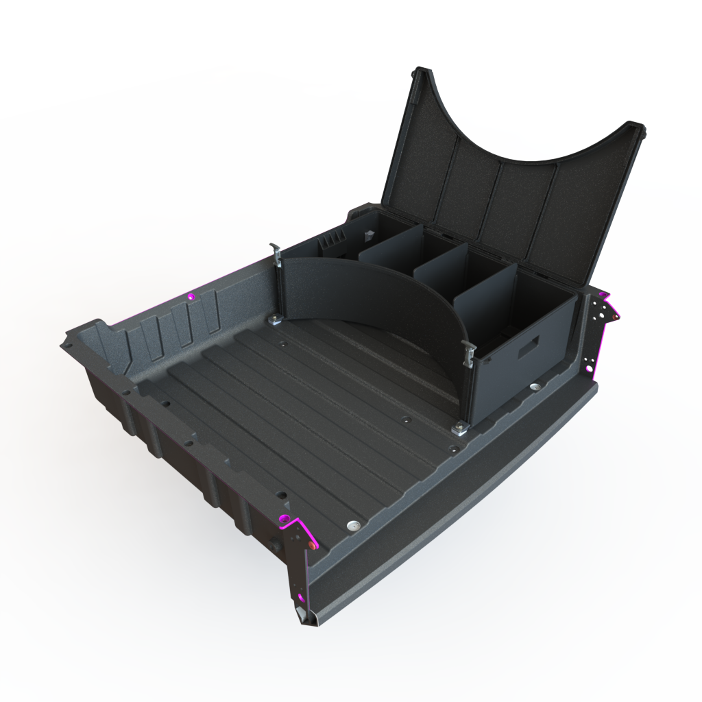 Speed UTV Bed Storage Boxes