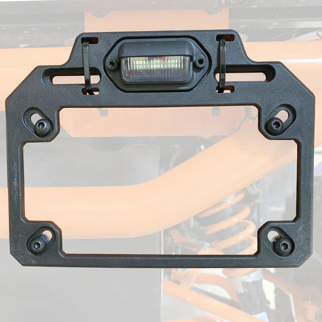 Elite Series License Plate Bracket with LED Light