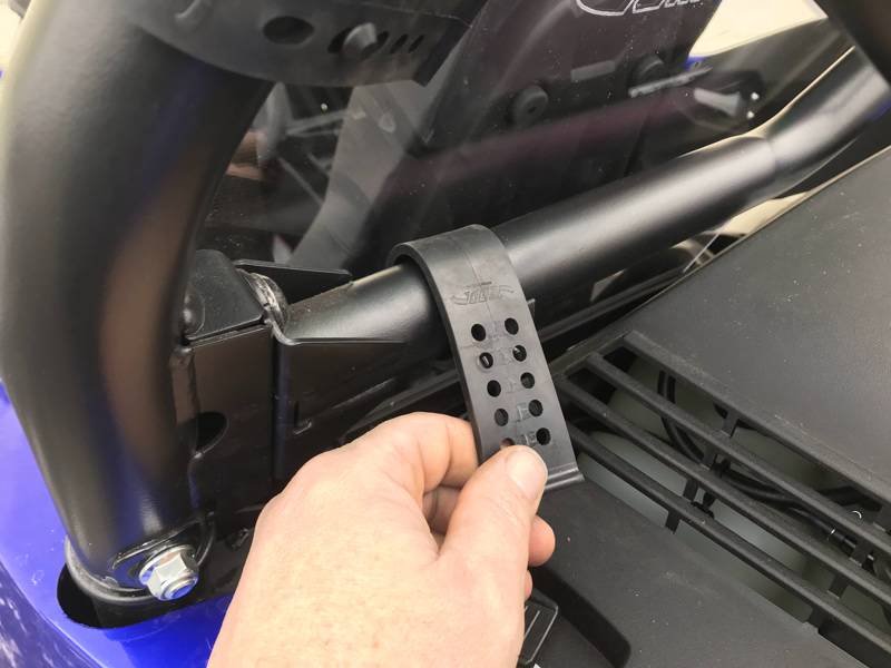 2019-25 YAMAHA YXZ REAR PANEL/ DUST STOPPER