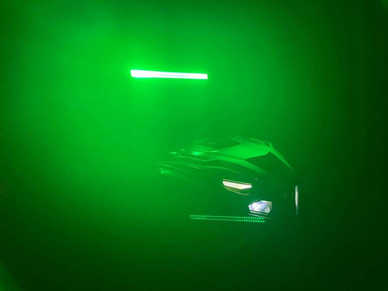 Yamaha RMAX DUAL COLOR 40" LED Light Bar Kit (Plug and Play) Green and White