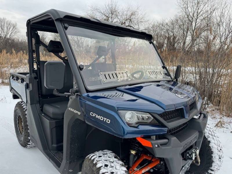 CF-Moto UForce 1000, Hard Coated Polycarbonate Windshield with Vents