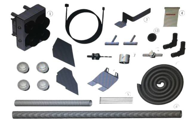 CanAm Maverick X3 Cab Heater (Gen II) (Note: NOT compatible in machines with a radio installed)