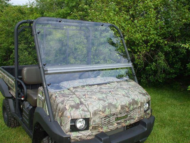 MULE 4010 FLIP UP WINDSHIELD (HARD COATED ON BOTH SIDES)