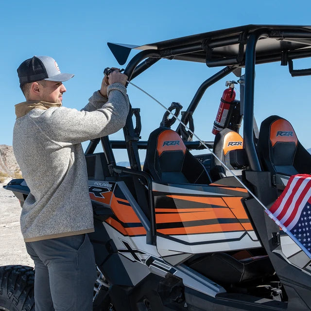 Elite Series Fold-Away Flag Whip Mount
