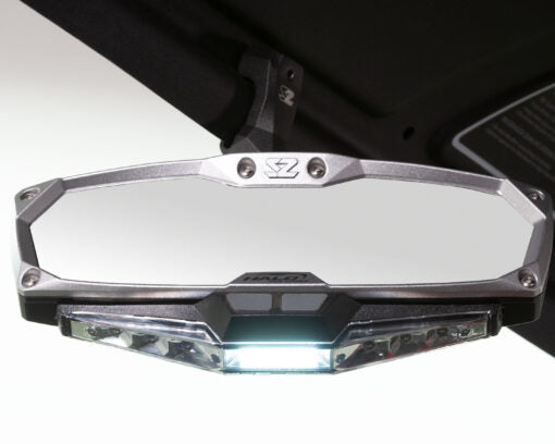 Halo-RA LED Rearview Mirror with Cast Aluminum Bezel – Can-Am X3