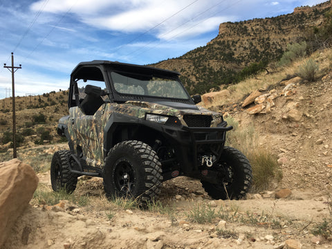 Polaris General Vented Glass Windshield