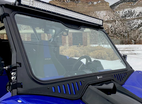 Yamaha YXZ Vented Glass Windshield 2019-2024