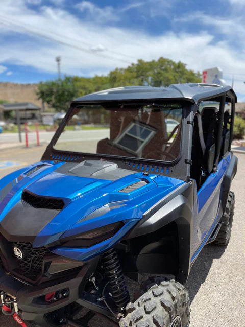 Yamaha Wolverine Vented Glass Windshield