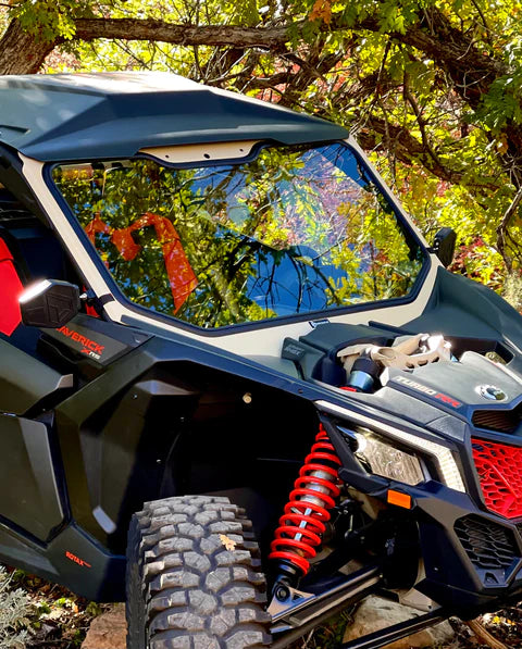 Can-Am X3 Non-Vented Glass Windshield 2.0