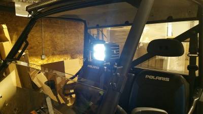 Light Bracket for Polaris Ranger PRO-FIT style cage