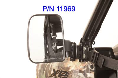 POLARIS RANGER FOLDING MIRROR SET FOR THE PRO-FIT CAGE (NON-ROUND CAGE)