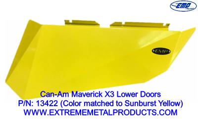 CAN-AM MAVERICK X3 LOWER DOOR SET