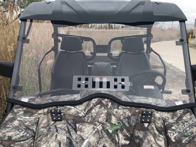 CFMoto Uforce 500 & 800 Hard Coated Polycarbonate Windshield with Vent