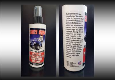 UTV WINDSHIELD CLEANER FOR POLYCARBONATE WINDSHIELDS