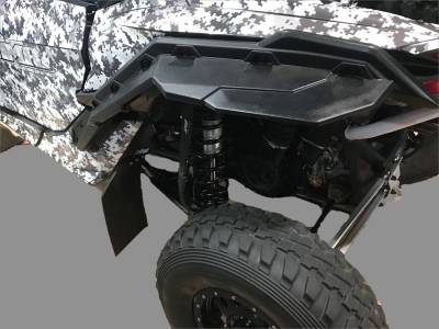 CAN-AM MAVERICK X3 WIDE MOLDED FENDERS/FENDER FLARES
