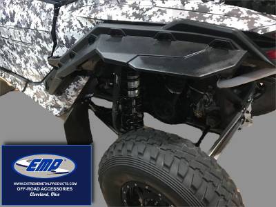 CAN-AM MAVERICK X3 WIDE MOLDED FENDERS/FENDER FLARES