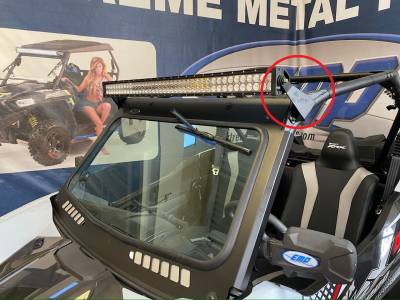 Teryx KRX 1000 Light Bar Brackets for a 40" Light Bar