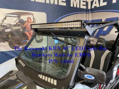 Teryx KRX 1000 Light Bar Brackets for a 40" Light Bar