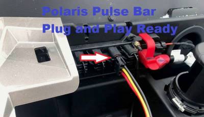 UNIVERSAL LED LIGHT BAR WIRIG HARNESS ( INCLUDES POLARIS PULSE BAR PLUG)