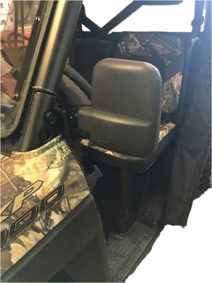 POLARIS RANGER FOLDING MIRROR SET FOR THE PRO-FIT CAGE (NON-ROUND CAGE)