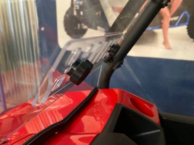 MULE PRO-MX VENTED HARD COAT WINDSHIELD