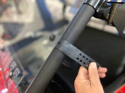 MULE PRO-MX VENTED HARD COAT WINDSHIELD