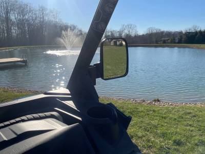 Can-Am Defender Folding Mirrors