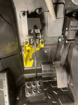 RZR Tranny Saver Brake Thing