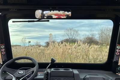CFMoto UForce 600 Laminated Glass Windshield with Wiper