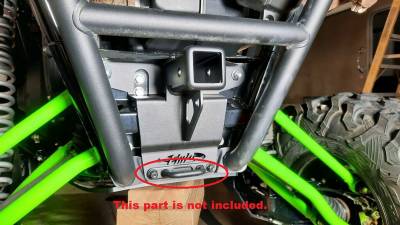 KAWASAKI KRX REAR 2" RECIEVER/ TOW HOOK