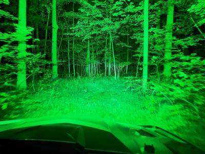 CFMoto Z-Force 950 DUAL COLOR 40" LED Light Bar Kit-Green and White Light