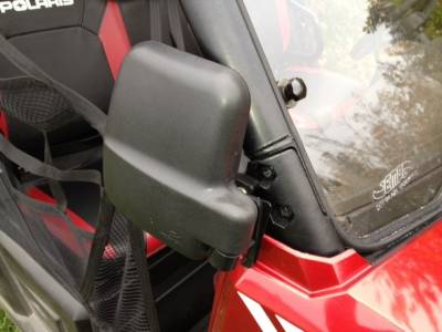 POLARIS RANGER FOLDING MIRROR SET FOR THE PRO-FIT CAGE (NON-ROUND CAGE)