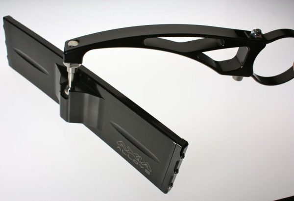 9″ WIDE PANORAMIC REARVIEW MIRROR - 6" LONG ARM