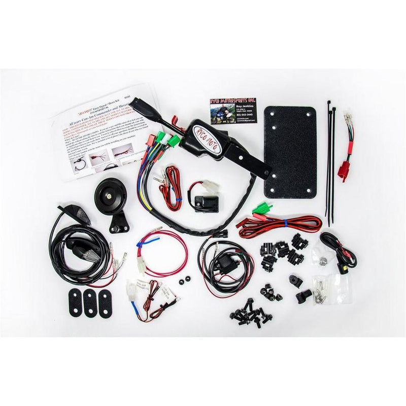 【ケイ】アクセサリー4点セット Ryco Street Legal Kit #4116 & 4116S-Kawasaki Mule Pro Series/Teryx
