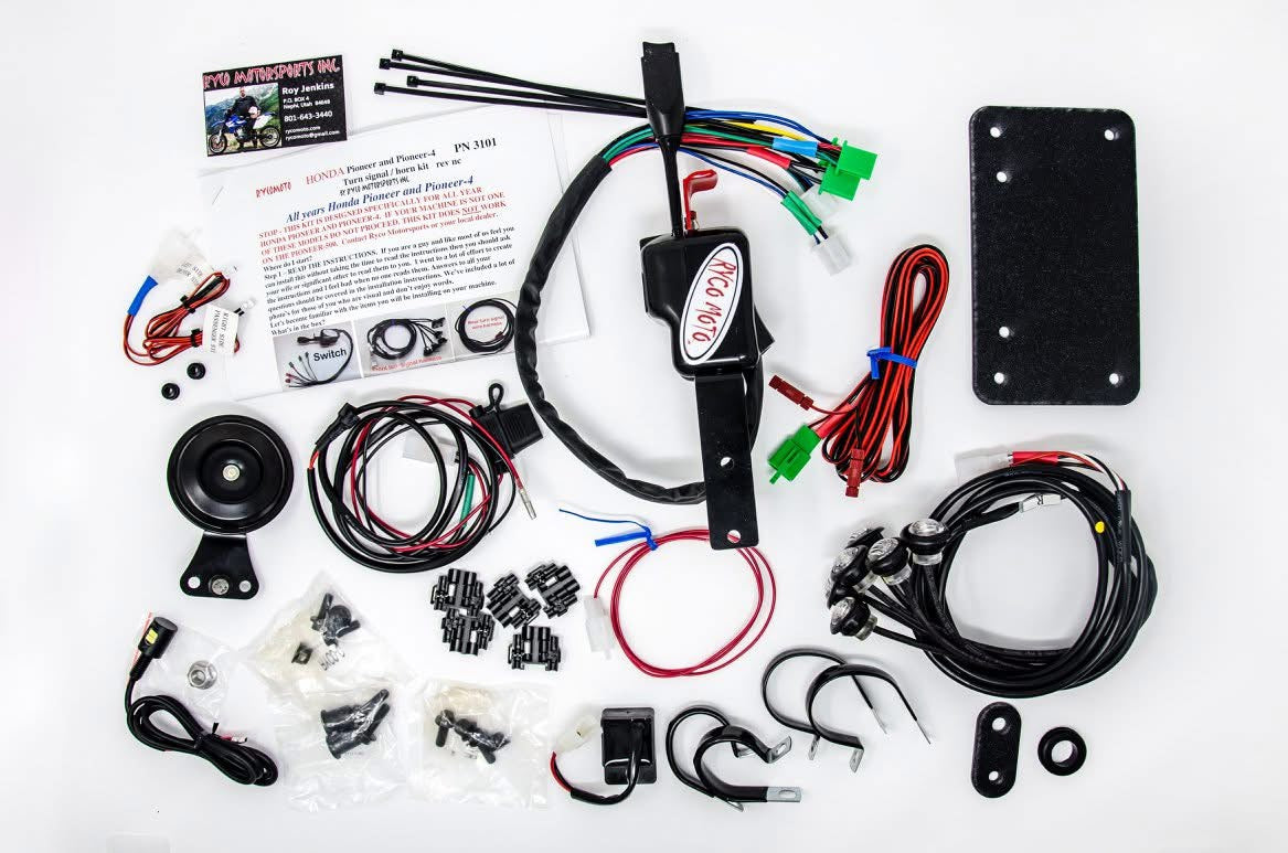Ryco Street Legal Kit #3101-Honda Pioneer 700/-4