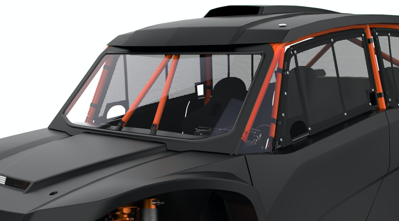 Speed UTV Glass Windshield