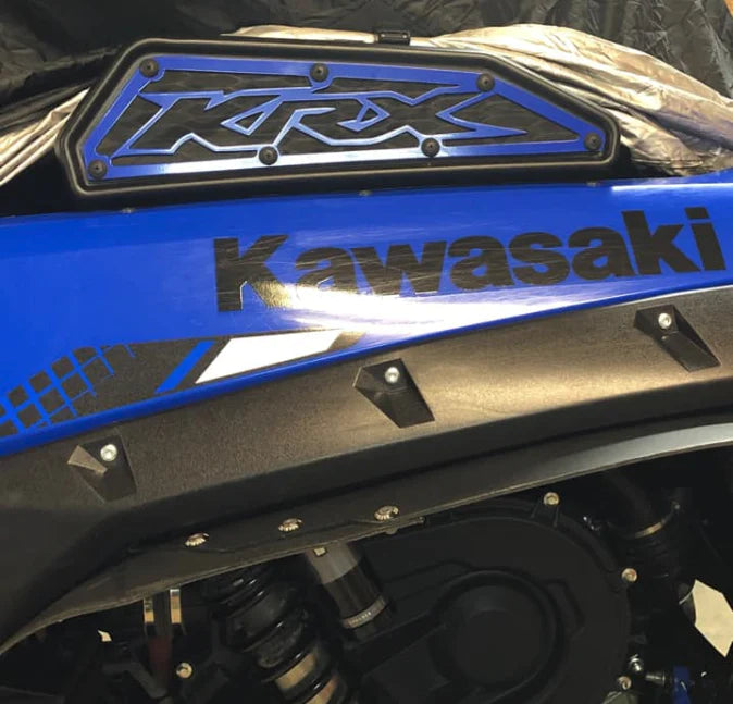 PBR Products Kawasaki KRX 1000 Frog Skin / Air intake Covers - Blue