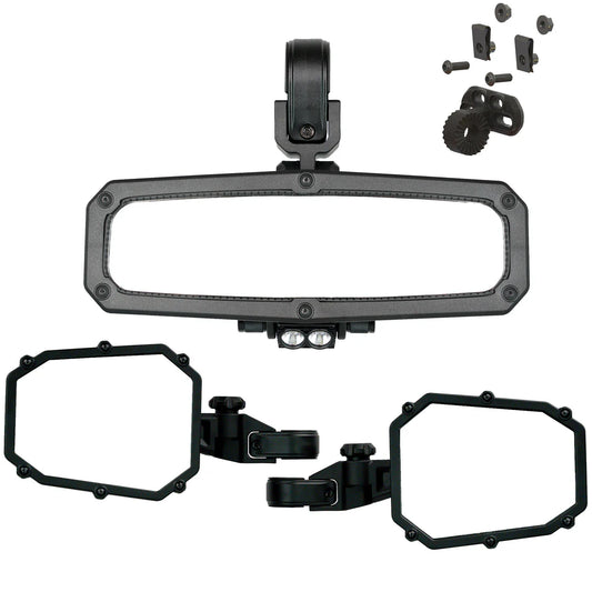 ELITE SERIES 1 - LED REARVIEW TRIFECTA PACK - Designed for POLARIS RZR