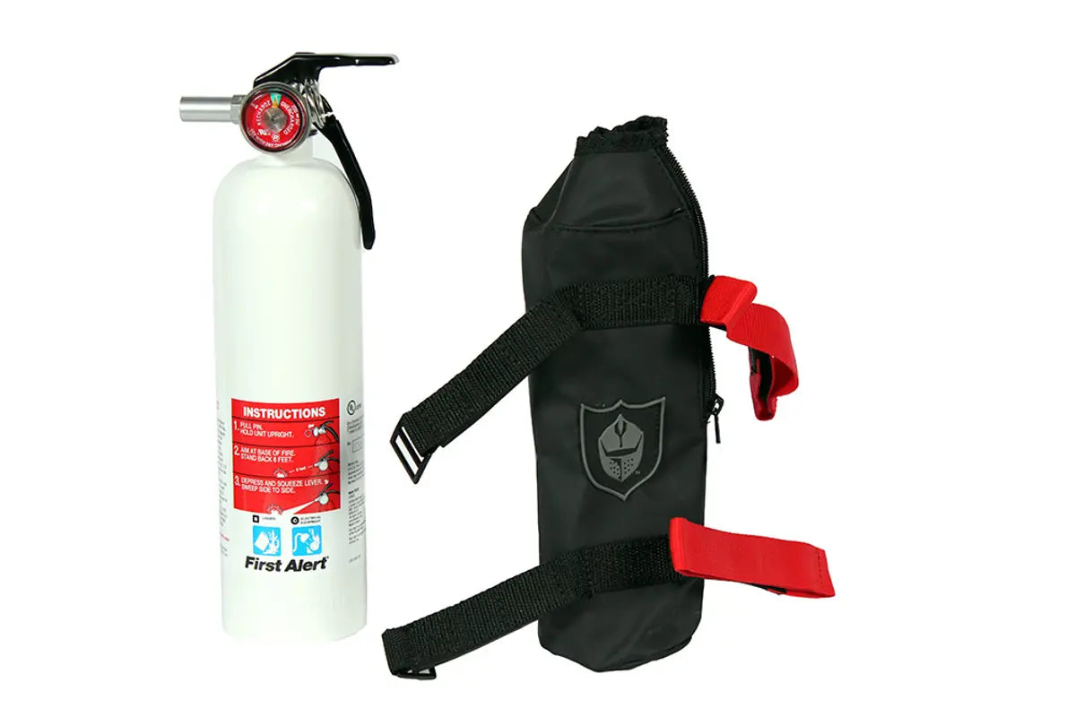 Fire Extinguisher Mount Kit (Mount & Fire Extinguisher)